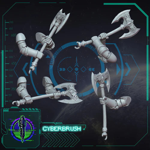 Space Vikings, Dual hands Axe 3