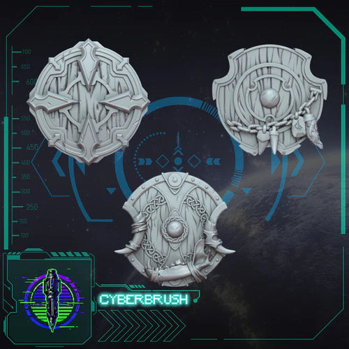 Space Vikings, Shields (Left Hand)