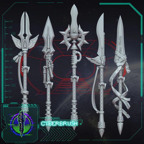 Crimson Angels, Spears (Left hands)